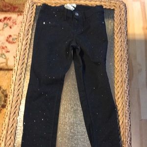 Girls black jeans